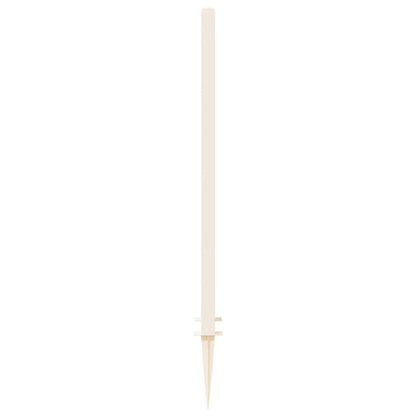 vidaXL Trellis with Spike White 99 x 6 x 165 cm PP
