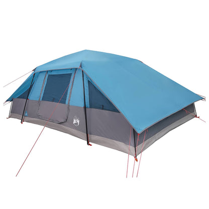 vidaXL Family Tent with Rainfly Water-resistant 10-Person Blue