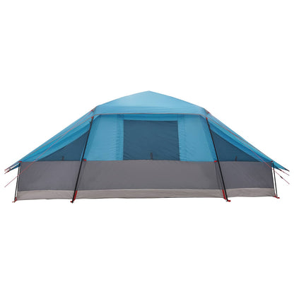 vidaXL Family Tent with Rainfly Water-resistant 10-Person Blue