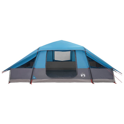 vidaXL Family Tent with Rainfly Water-resistant 10-Person Blue