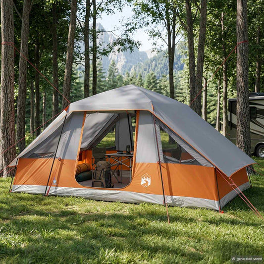 vidaXL Family Tent with Rainfly Water-resistant 6-Person
