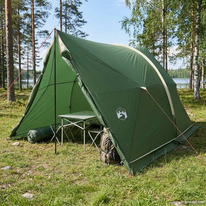 vidaXL Canopy Tent Water-Resistant -Person Green
