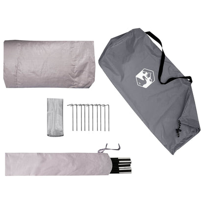 vidaXL Trekking Tent with Rainfly Water-Resistant 2-Person