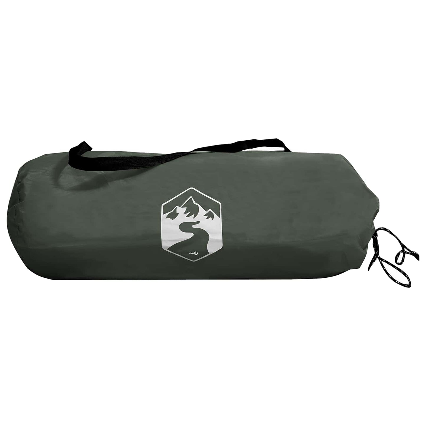 vidaXL Hiking Tent Water-Resistant 2-Person Army Green