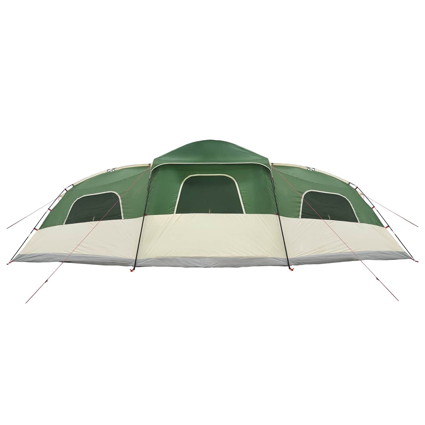 vidaXL Family Tent with Rainfly Water-resistant 18-Person Green