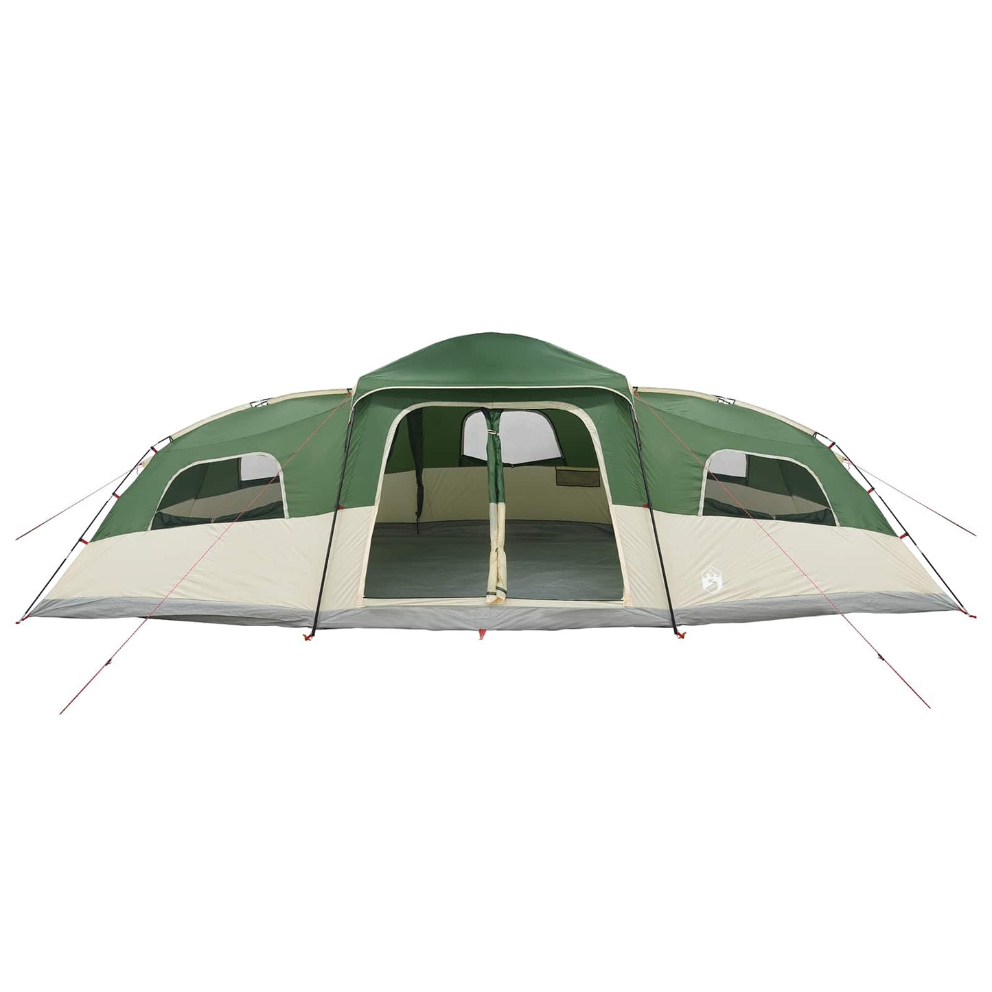 vidaXL Family Tent with Rainfly Water-resistant 18-Person Green