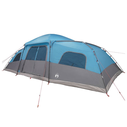 vidaXL Family Tent with Rainfly Water-resistant 18-Person Blue