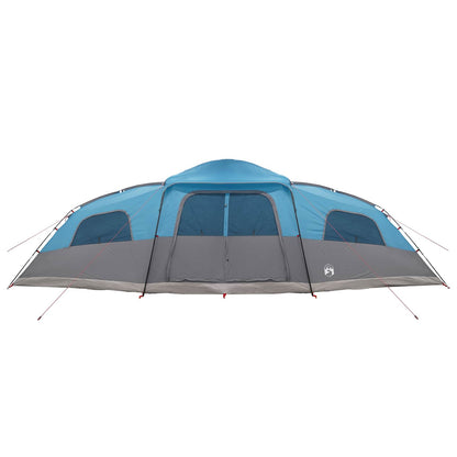 vidaXL Family Tent with Rainfly Water-resistant 18-Person Blue