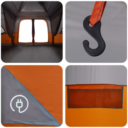 vidaXL Family Tent with Rainfly Water-resistant 18-Person