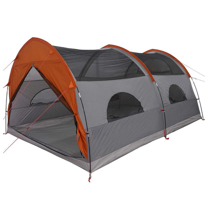 vidaXL Tunnel Tent with Rainfly Water-Resistant 10-Person
