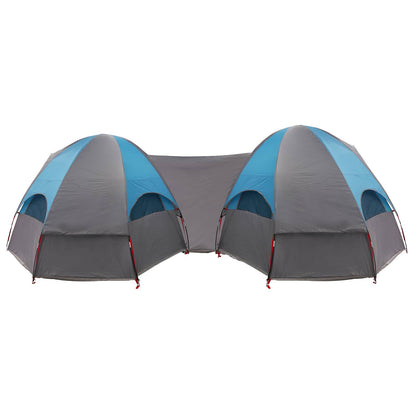 vidaXL Family Tent with Rainfly Water-resistant 14-Person Blue