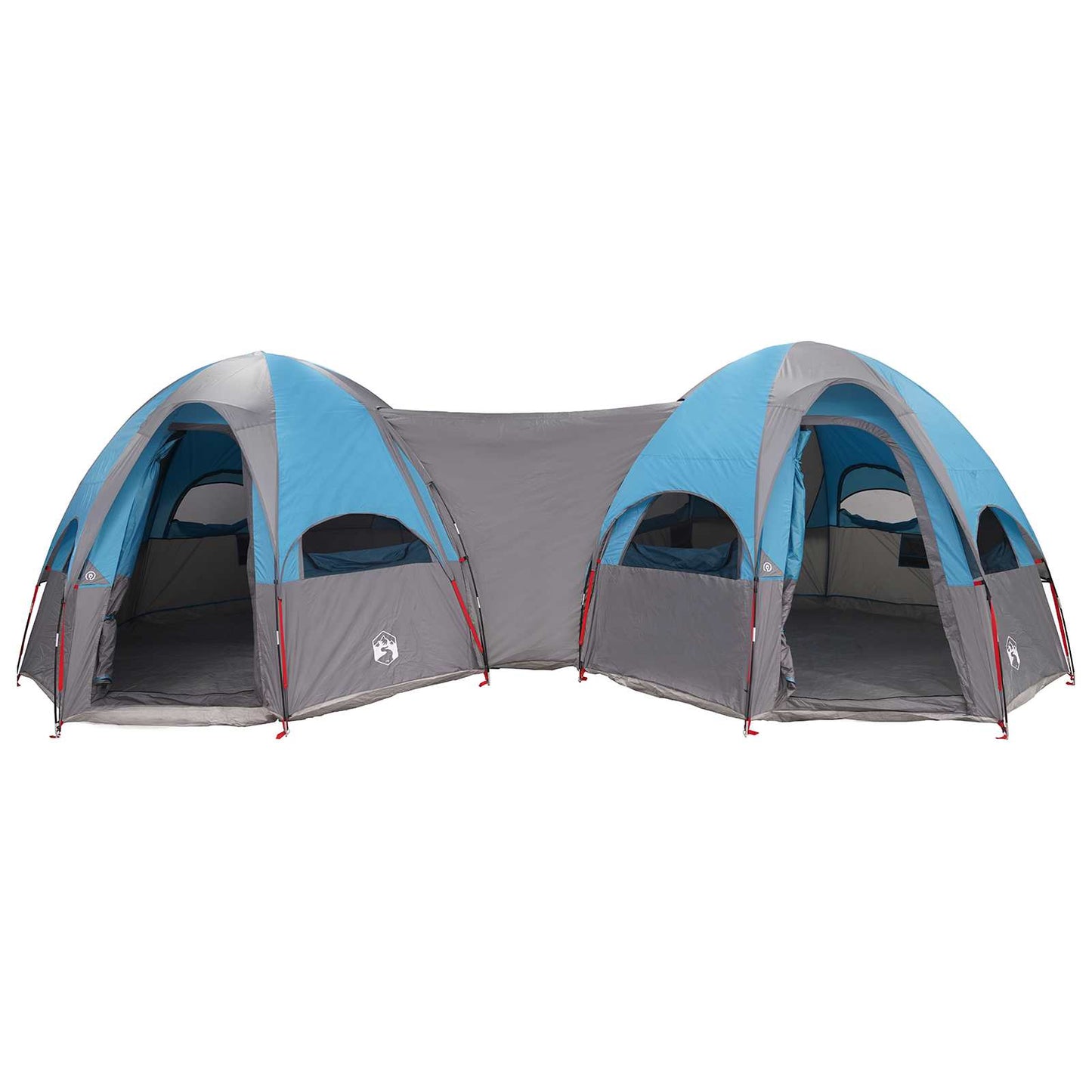 vidaXL Family Tent with Rainfly Water-resistant 14-Person Blue