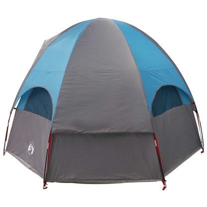 vidaXL Family Tent with Rainfly Water-resistant 14-Person Blue