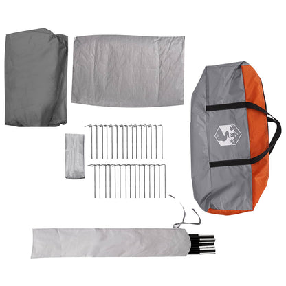 vidaXL Family Tent with Rainfly Water-resistant 9-Person
