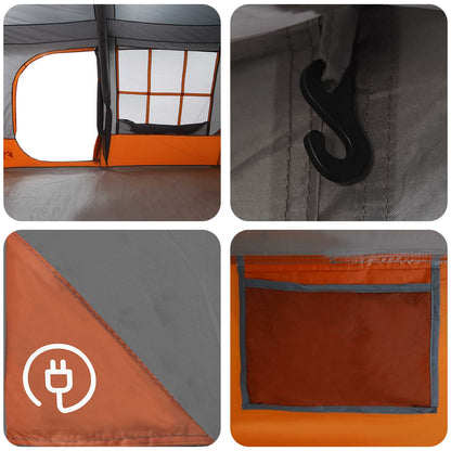 vidaXL Family Tent with Rainfly Water-resistant 9-Person