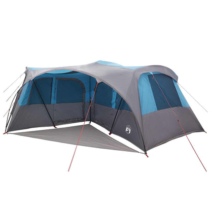 vidaXL Family Tent with Rainfly Water-resistant 6-Person 6-Person Blue