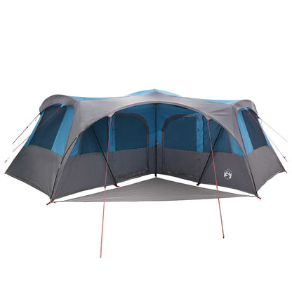 vidaXL Family Tent with Rainfly Water-resistant 6-Person 6-Person Blue