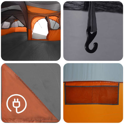 vidaXL Family Tent with Rainfly Water-resistant 6-Person