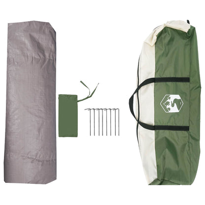 vidaXL Instant Tent Water-resistant 3-Person 3-Person Green