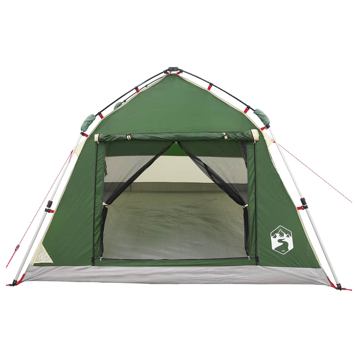 vidaXL Instant Tent Water-resistant 3-Person 3-Person Green