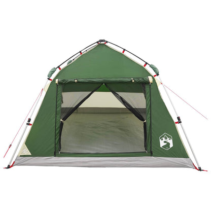 vidaXL Instant Tent Water-resistant 3-Person 3-Person Green