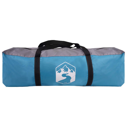 vidaXL Instant Tent Water-resistant 3-Person Blue