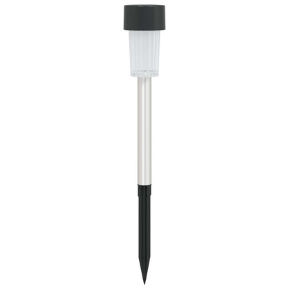 vidaXL Outdoor Solar Lights with Ground Spike 6 pcs Warm White 29.5 cm