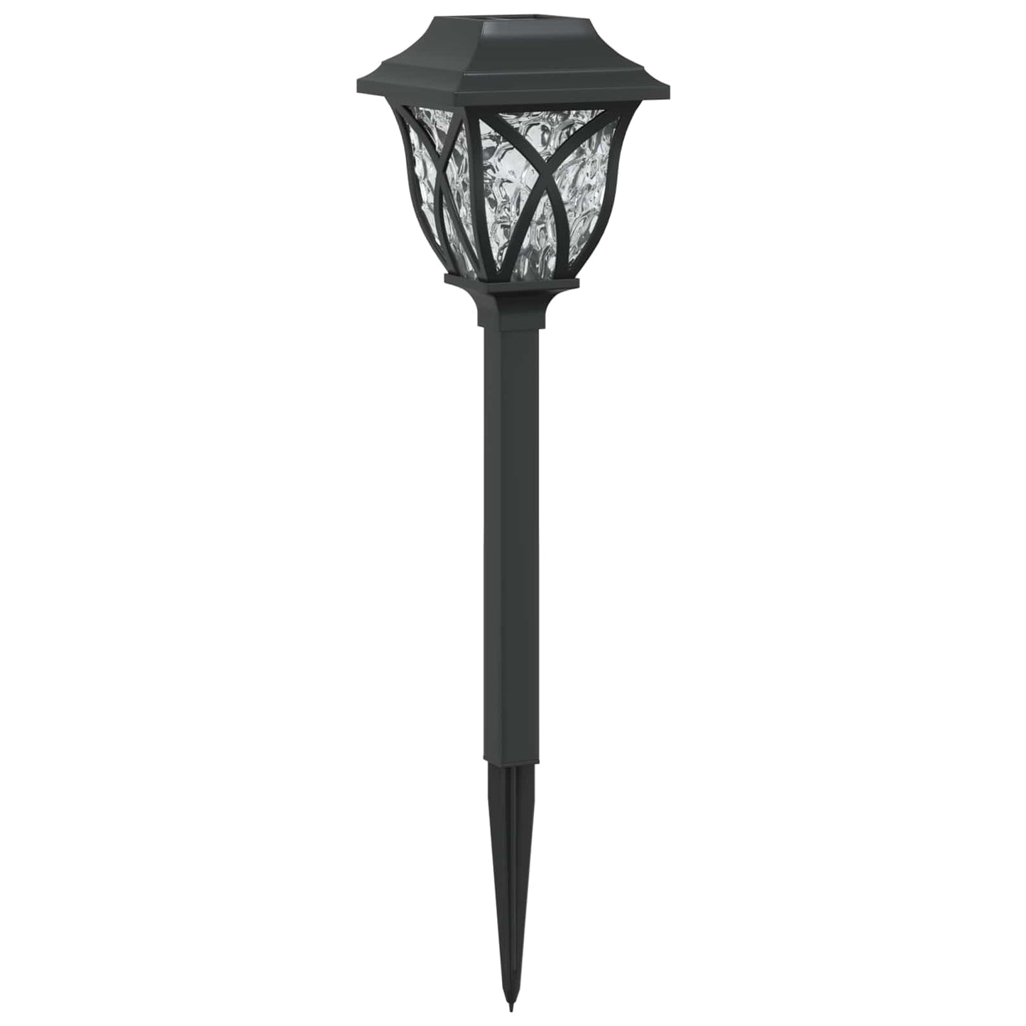 vidaXL Outdoor Solar Lights with Ground Spike 6 pcs Warm White 42 cm