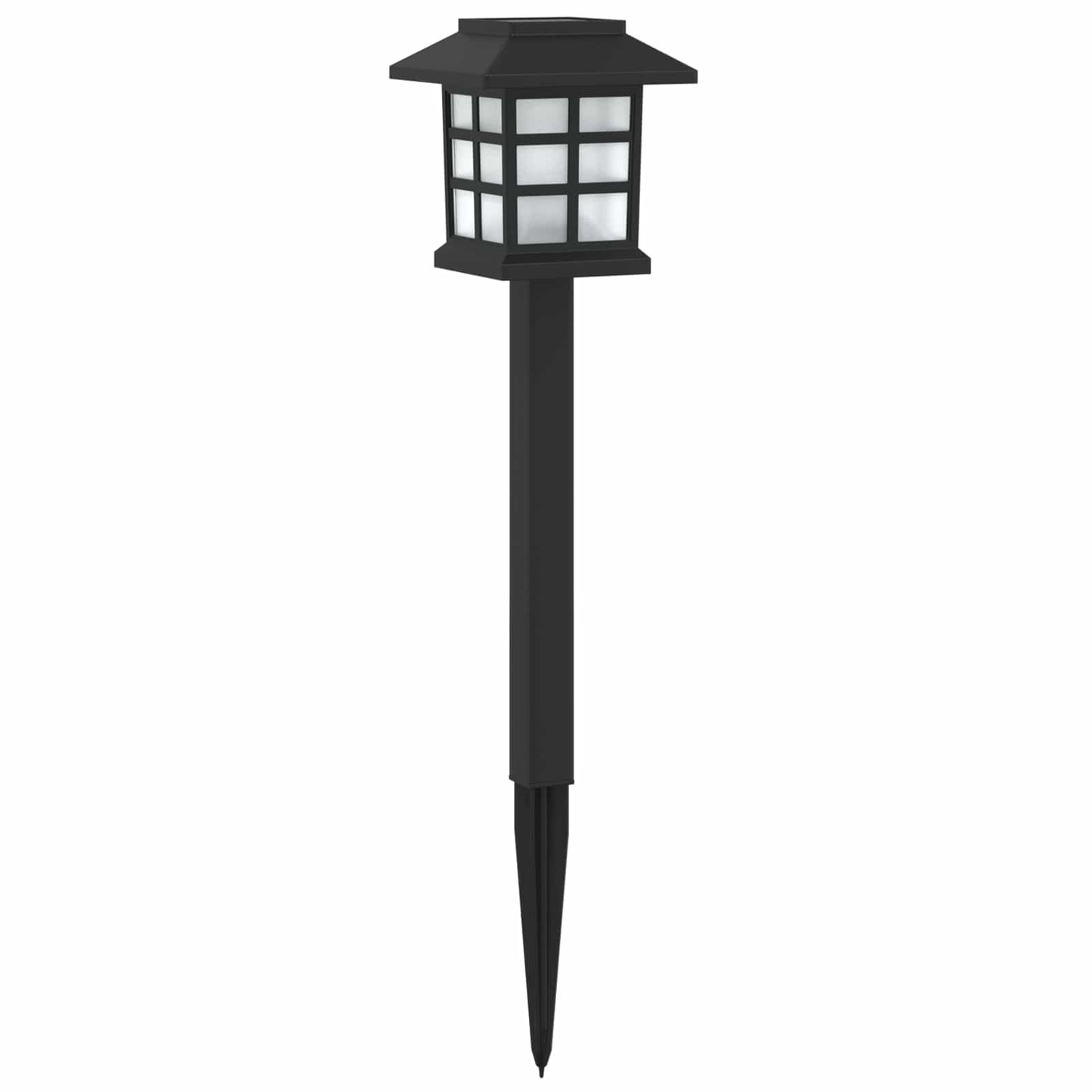 vidaXL Outdoor Solar Lights with Ground Spike 24 pcs Warm White PP