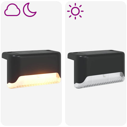 vidaXL Outdoor Solar Lights with Ground Spike 4 pcs Warm White 4.5 cm