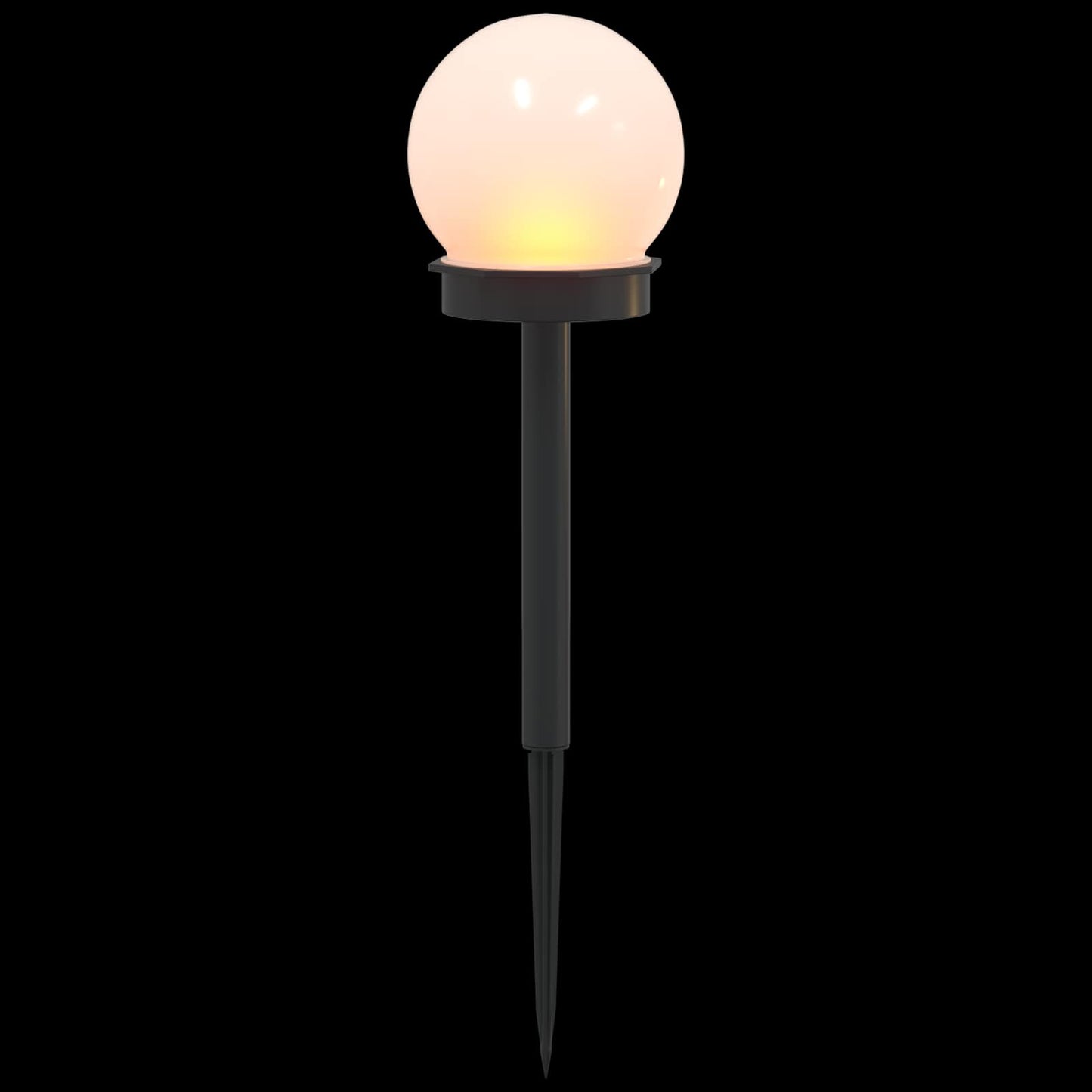 vidaXL Outdoor Solar Lights with Ground Spike 8 pcs Warm White 38.5 cm
