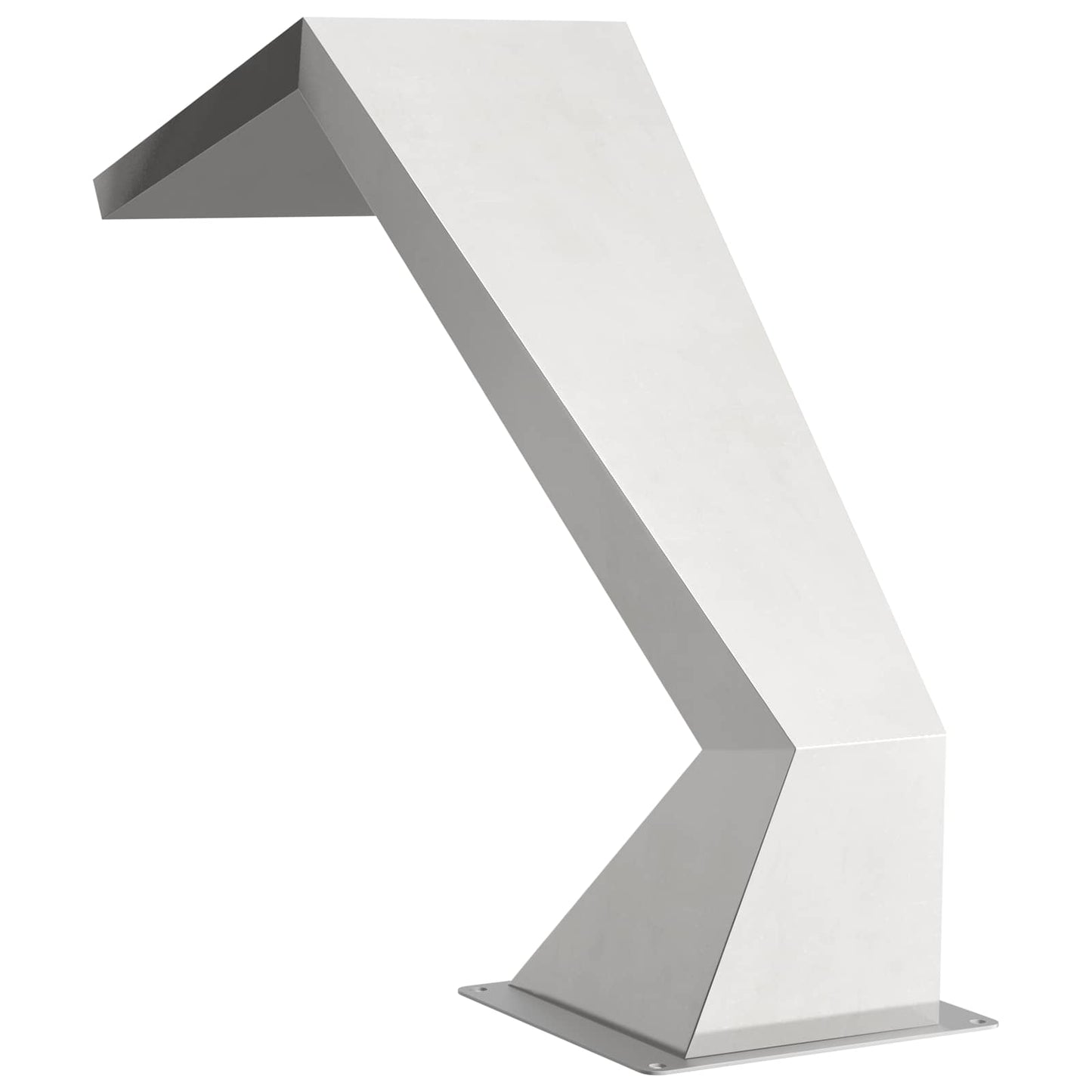 vidaXL Pool Waterfall Stainless Steel 63.5 x 29 x 51 cm Silver