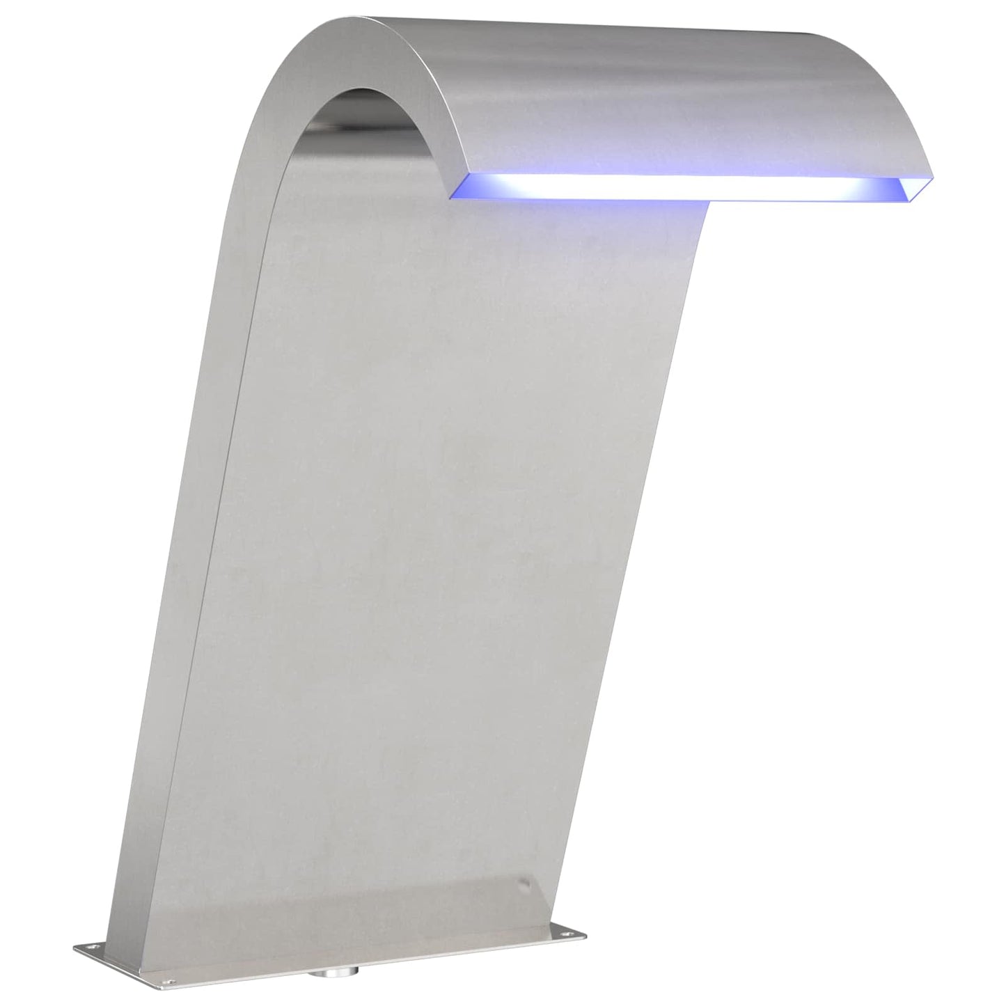 vidaXL Pool Fountain Silver 47 x 31 x 60 cm Stainless Steel