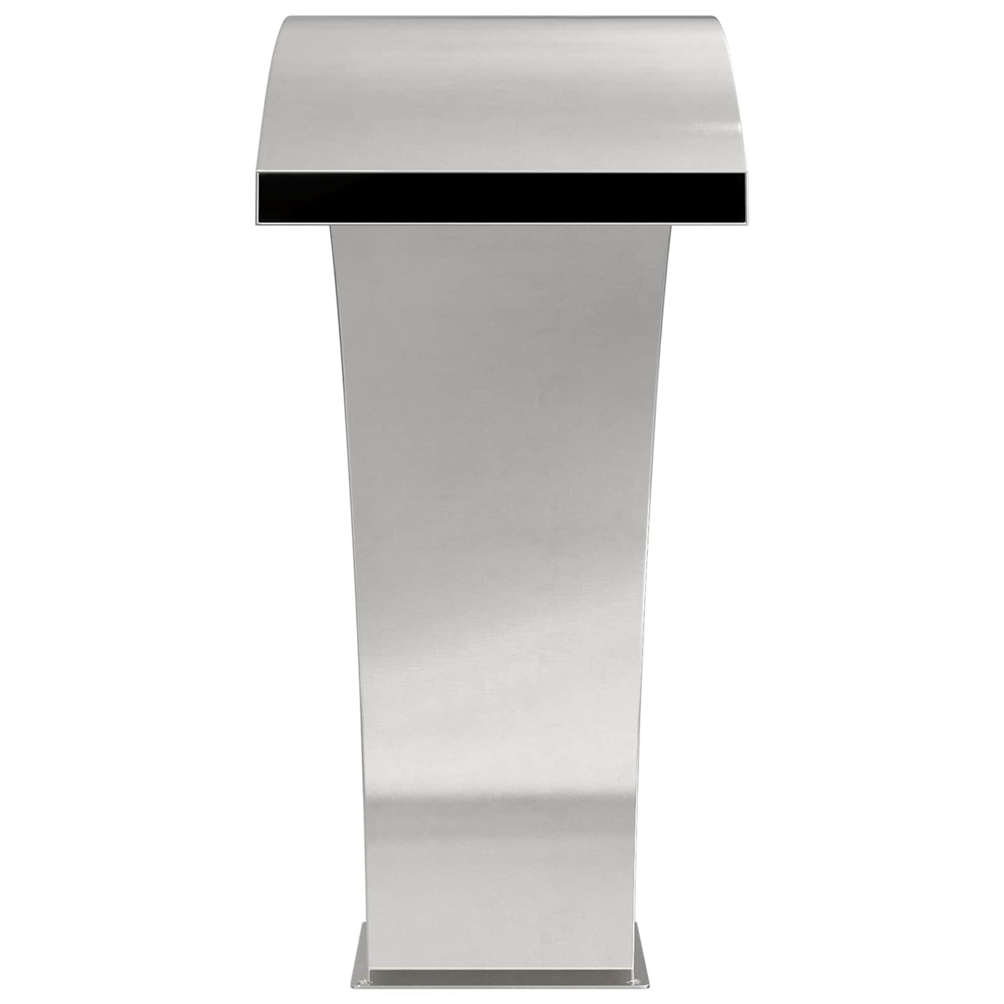 vidaXL Pool Fountain Silver 60 x 30 x 70 cm Stainless Steel