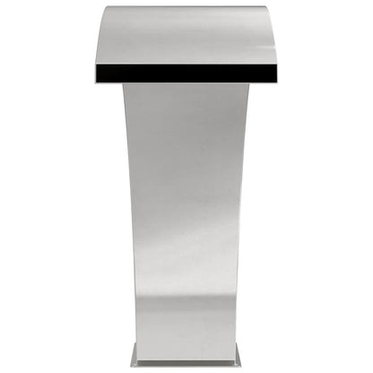 vidaXL Pool Fountain Silver 60 x 30 x 70 cm Stainless Steel