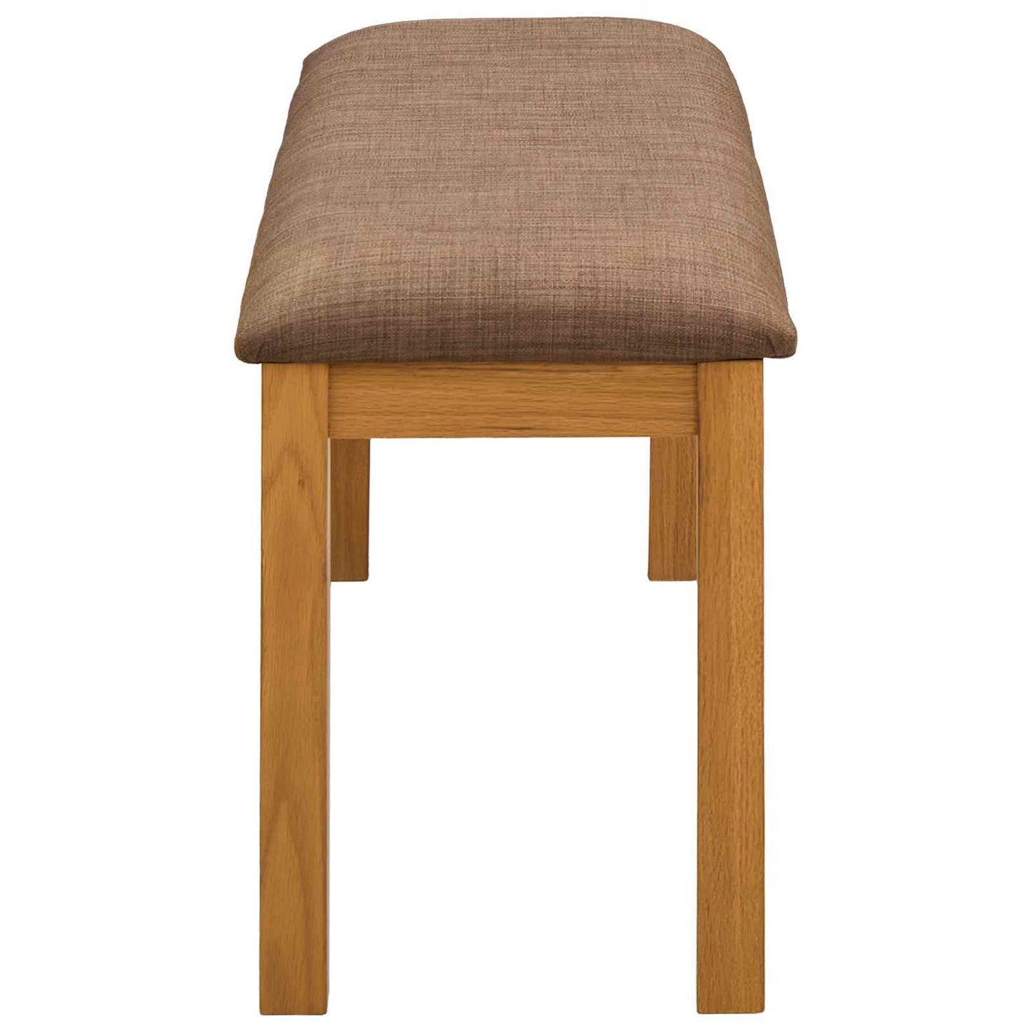 vidaXL Dining Bench 95 x 32 x 45 cm Solid Oak Wood Grey