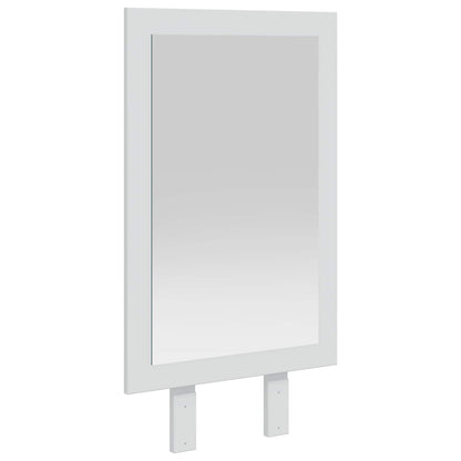 vidaXL Dressing Table Set FAUSKE 2 pcs White 100 x 50 x 143 cm