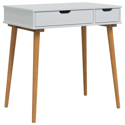 vidaXL Dressing Table Set FAUSKE 3 pcs White 76 x 50 x 143 cm
