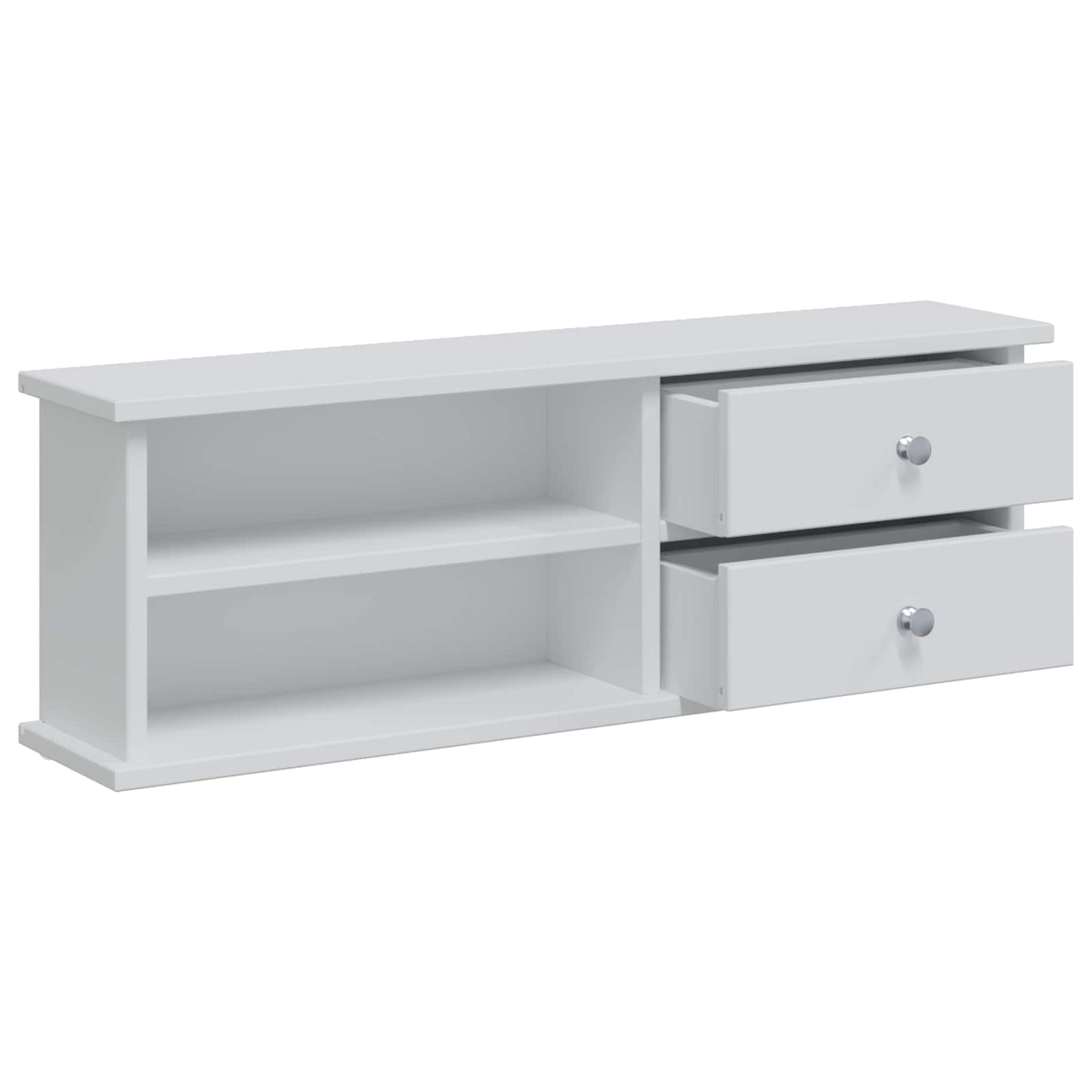 vidaXL Dressing Table Set FAUSKE 3 pcs White 76 x 50 x 103.5 cm