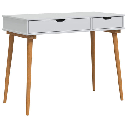 vidaXL Dressing Table Set FAUSKE 5 pcs White 100 x 50 x 143 cm