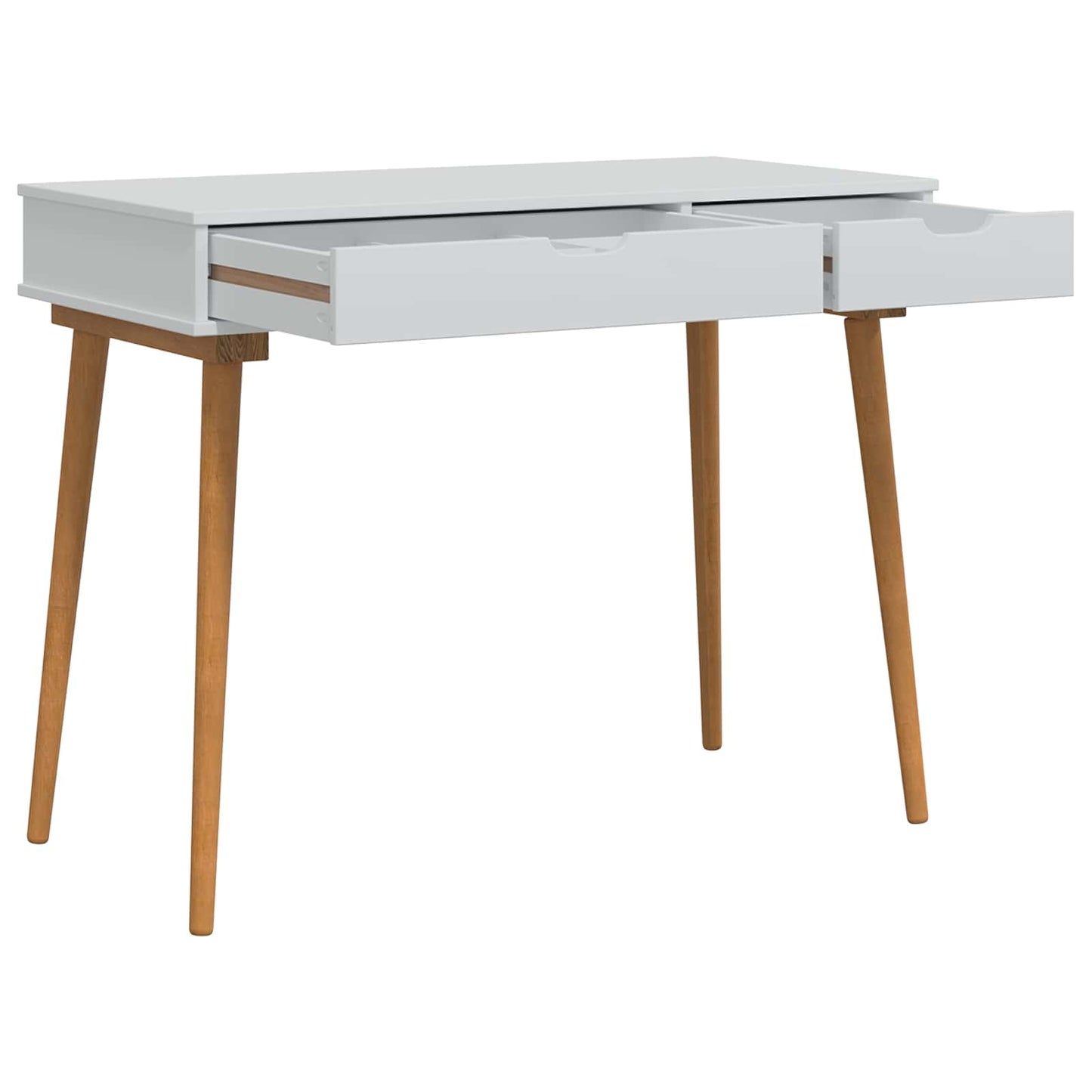 vidaXL Dressing Table Set FAUSKE 5 pcs White 100 x 50 x 143 cm