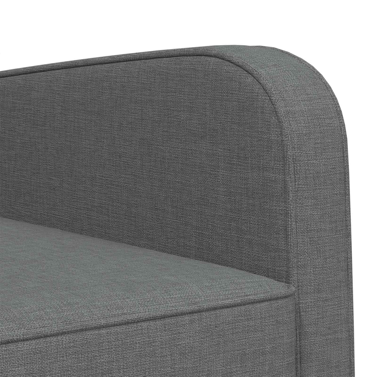 vidaXL Armchair Dark Grey Fabric