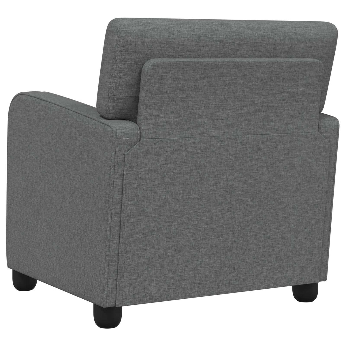 vidaXL Armchair Dark Grey Fabric