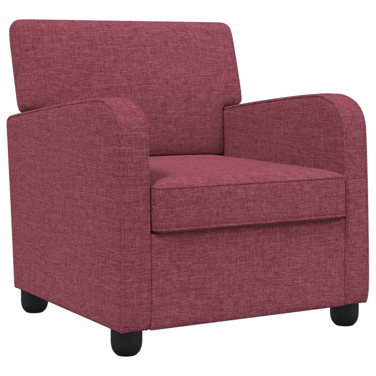 vidaXL Armchair Wine Red Fabric