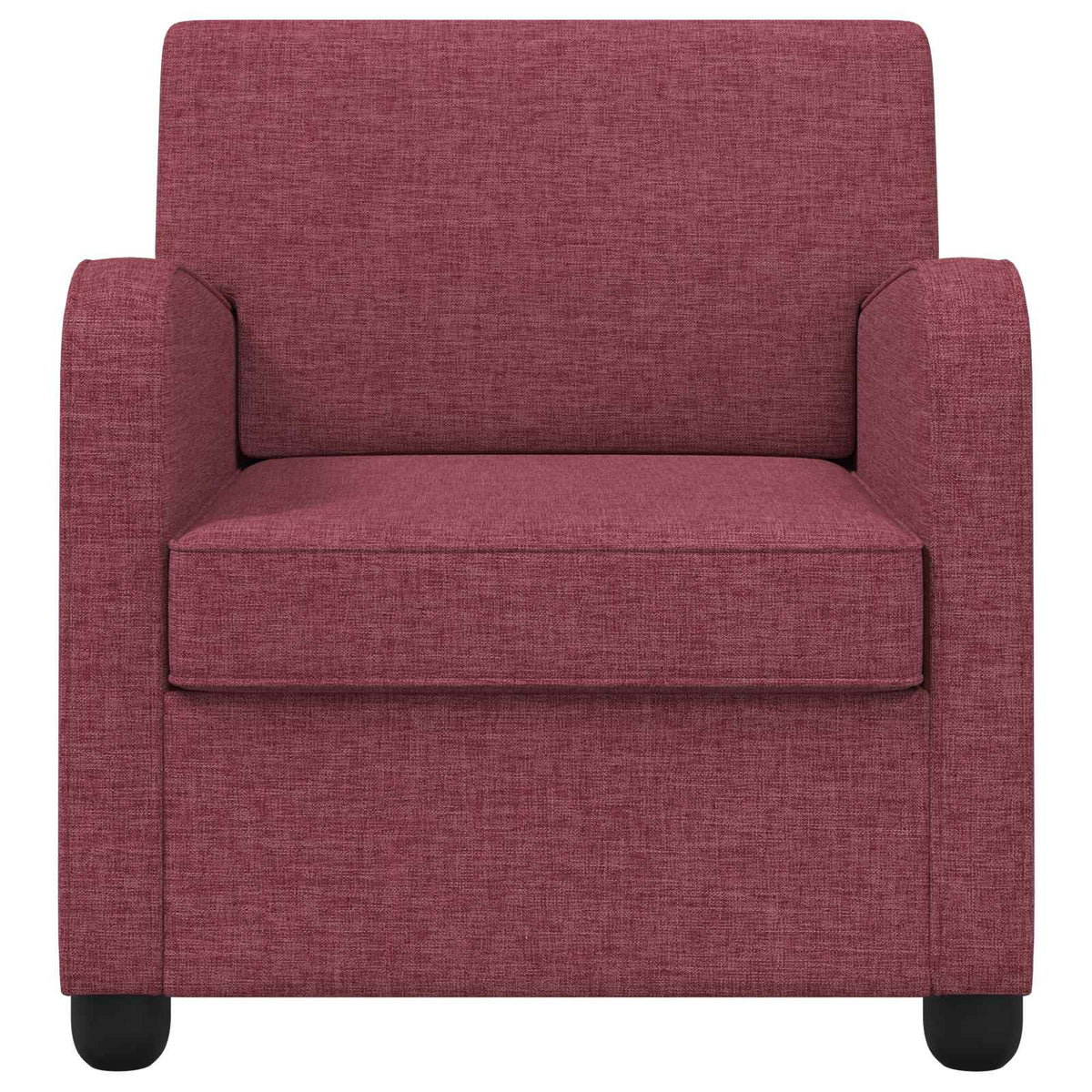vidaXL Armchair Wine Red Fabric