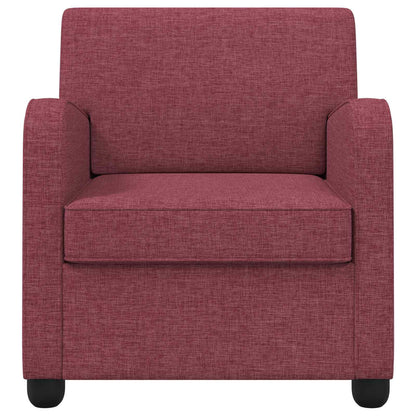 vidaXL Armchair Wine Red Fabric