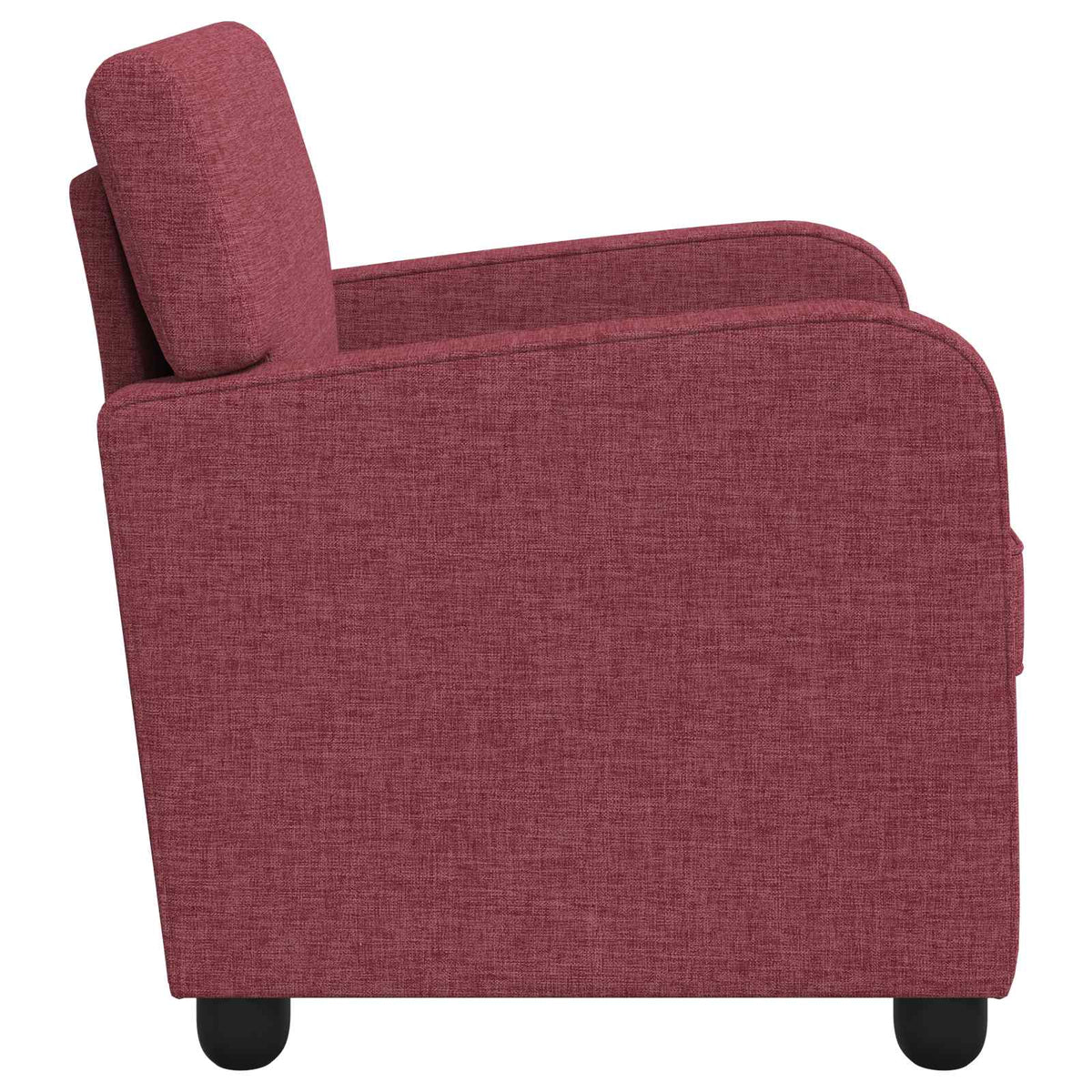 vidaXL Armchair Wine Red Fabric