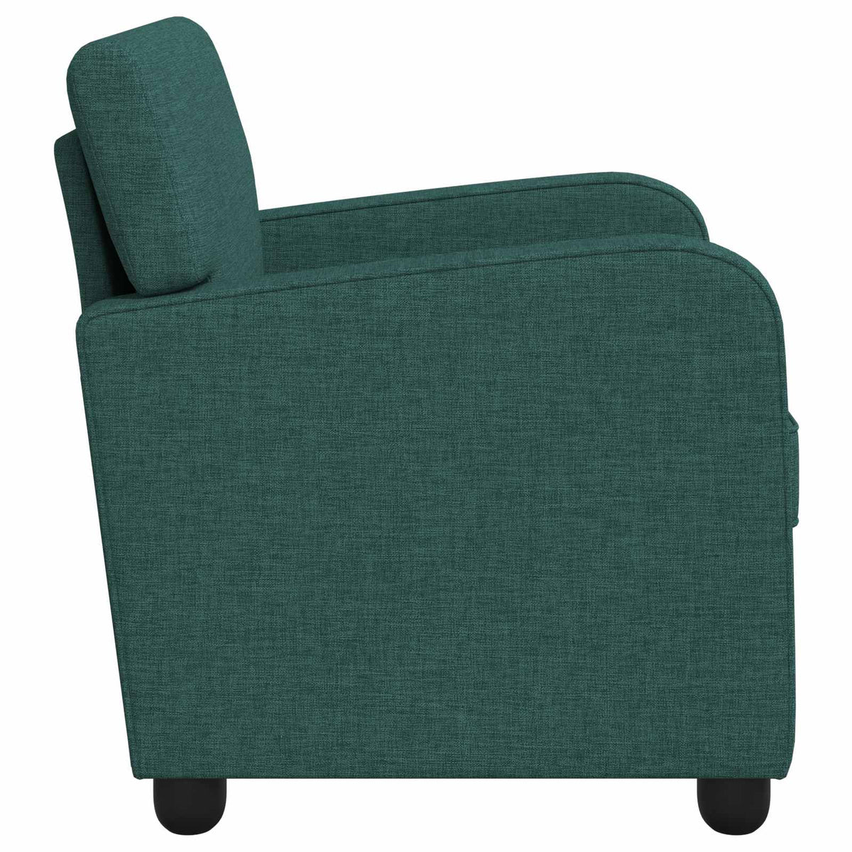 vidaXL Armchair Dark Green Fabric