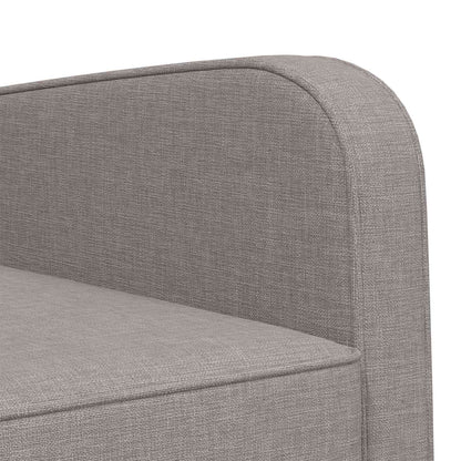 vidaXL Armchair Taupe Fabric