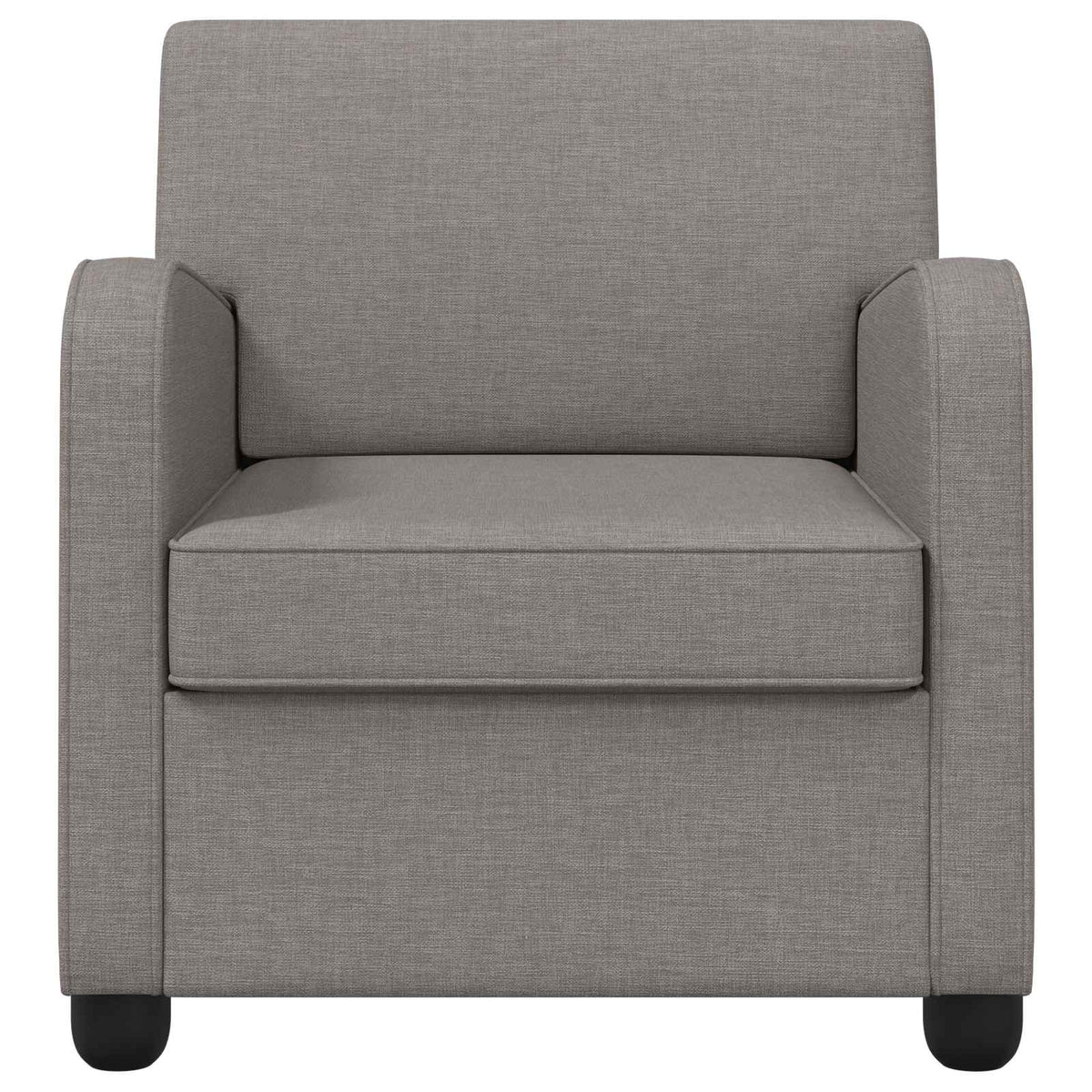 vidaXL Armchair Taupe Fabric